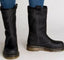 Boots | Mid-Calf Height, Round Toe, Pull-On Leather 1