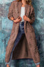 Cardigan Sweater | Long Open-Front, Pom-Pom Knit Texture 3