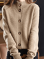 Cardigan | Button Front, Collar Detail, Relaxed Fit 3