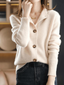 Cardigan | Button Front, Collar Detail, Relaxed Fit 5