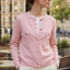 Cardigan | Embossed Gold Buttons, Fitted Silhouette 1