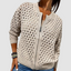 Cardigan | Textured Knit, Zipper Closure 0