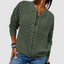 Cardigan | Textured Knit, Zipper Closure 2