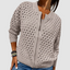 Cardigan | Textured Knit, Zipper Closure 3