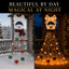 Polar Bear Cascading Christmas Light Decoration