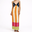 Women’s Spaghetti Strap Striped Maxi Dress