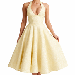 Women's Halter Tulle Dress