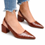 Women's Orthopedic Crocodile Texture Pumps