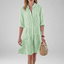 Women's Striped A-Line Dress