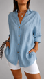 Women's Pleated Detail Blouse