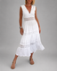 Women's V-Neckline Tank Dress