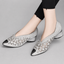 Women's Mesh Sandals with Rhinestone Detail
