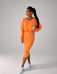 Women's Casual Sweatshirt and Dress Set