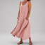 Women's Sleeveless Linen Dress