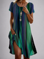 Women's Floral Print A-Line Dress