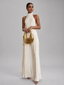 Women's Halter Neck Pleated Wide-Leg Set