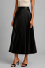 Women's Pleated Midi Skirt