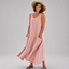 Women's Sleeveless Linen Dress