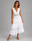 Women's V-Neckline Tank Dress