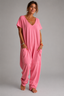 Women's Loose Fit with Pockets Jumpsuit
