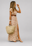 Women's Airy Boho Dress with Matching Belt