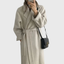 Women’s Belted Wool Blend Longline Overcoat