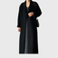 Women’s Belted Wool Blend Longline Overcoat