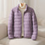 Coat | Lightweight Quilted Puffer, Stand Collar 0