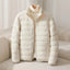 Coat | Lightweight Quilted Puffer, Stand Collar 1