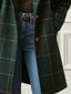 Coat | Plaid Tweed, Tailored Fit, Retro Lapels 1