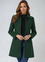 Women’s Fit and Flare Button Front Trench Coat