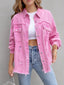 Denim Vest | Solid Color, Mid-Length Silhouette 0