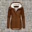 Women’s Teddy-Lined Hooded Winter Jacket