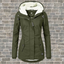 Women’s Teddy-Lined Hooded Winter Jacket