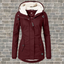 Women’s Teddy-Lined Hooded Winter Jacket