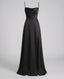 Evening Dress | Cowl Neckline, Side Slit, Maxi Length 7