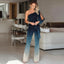 Women's One-Sleeve Retro Jumpsuit