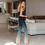 Women's One-Sleeve Retro Jumpsuit