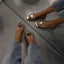 Flat Sandals | Clear Crystal Embellished, Transparent Strap 4
