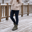 Frostbella Mid-Calf Quilted Snow Boots for Women - Insulated Winter Boots with Side Zipper and Durable Traction 11