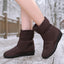 Frostbella Mid-Calf Quilted Snow Boots for Women - Insulated Winter Boots with Side Zipper and Durable Traction 12
