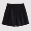 High-Waist Shorts | Front Pleats, Structured Silhouette 4
