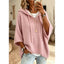 Hooded Jumper | Relaxed Fit, Waffle Texture, Black 1