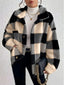 Jacket | Oversized Silhouette, Large Plaid Pattern 10
