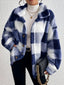 Jacket | Oversized Silhouette, Large Plaid Pattern 11