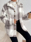 Jacket | Oversized Silhouette, Large Plaid Pattern 3