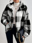 Jacket | Oversized Silhouette, Large Plaid Pattern 5