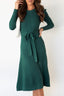 Jumper Dress | Cable Knit Detail, Tie Waist 10