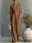 Jumpsuit | Flowing Silhouette, Subtly Defined Waist 6