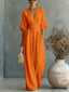 Jumpsuit | Flowing Silhouette, Subtly Defined Waist 9